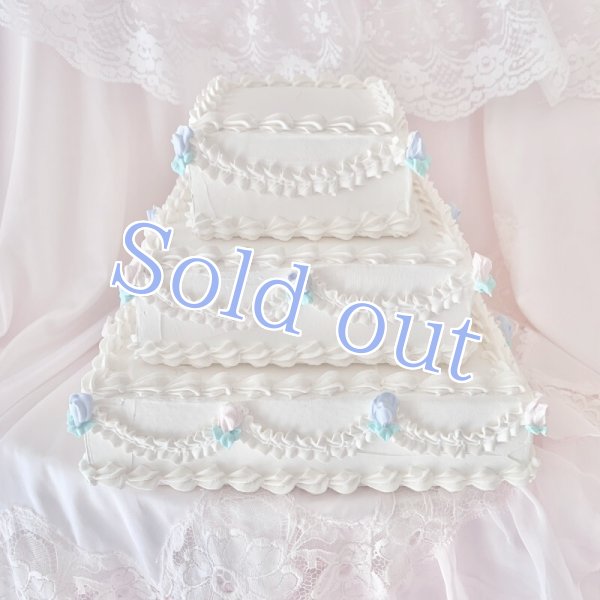 画像2: 【B品】 3set wedding cake (2)