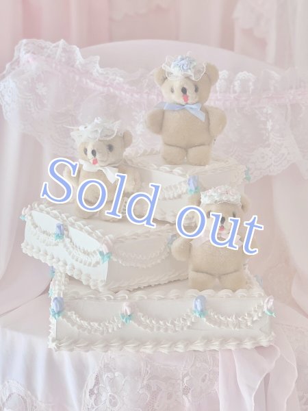 画像5: 【B品】 3set wedding cake (5)