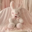 画像1: 【Vintage】Fluffy pinky bunny (1)