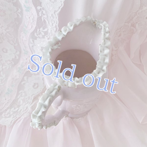 画像4: 【Vintage】Rose lace pitcher vase (4)