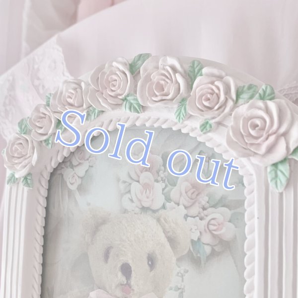 画像2: 【Vintage】Rose wedding photo frame (2)