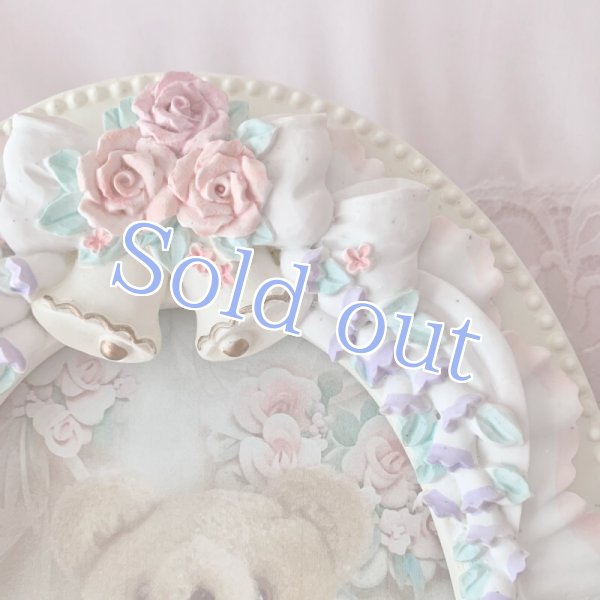 画像2: 【Vintage】Oval  wedding photo frame (2)