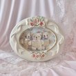 画像1: 【Vintage】Oval ribbon photo frame (1)