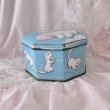 画像3: 【Vintage】Kitty blue tin (3)