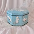 画像4: 【Vintage】Kitty blue tin (4)