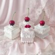画像1: Fake Cube Cake  Cherry, Heart (1)