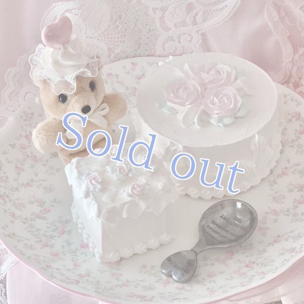 画像1: Pink rose cake (1)