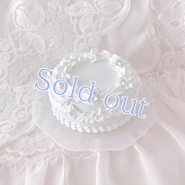 画像2: Bule rose cake (2)