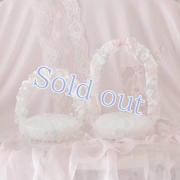 画像1: 【for stuffed & doll】Romantic arch stand Pearl (1)