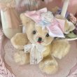 画像1: 【For stuffed & doll】Vintage style ribbon headdress (1)