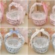 画像1: 《受注》【for stuffed & doll】Basket cradle mini (1)