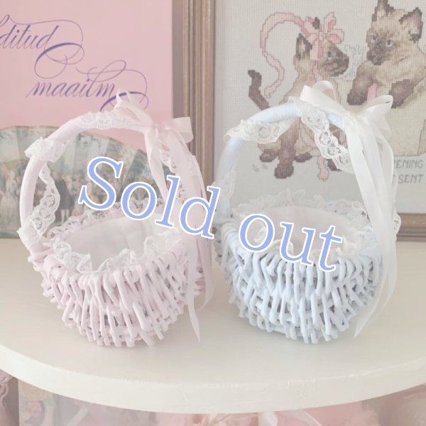 画像3: 《受注》【for stuffed & doll】Basket cradle mini (3)