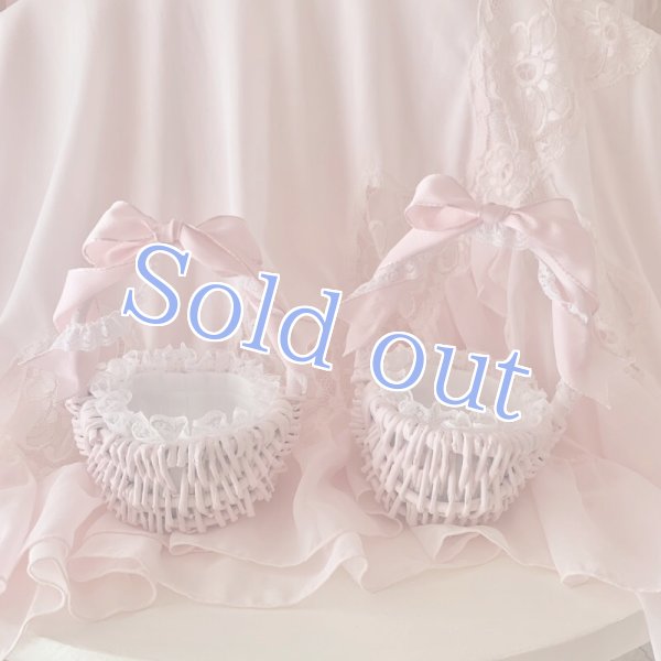 画像3: 【for stuffed & doll】Basket cradle mini ribbon (3)