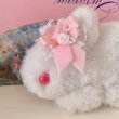 画像1: 【For stuffed & doll】 Sweet valentine headdress mini pink (1)