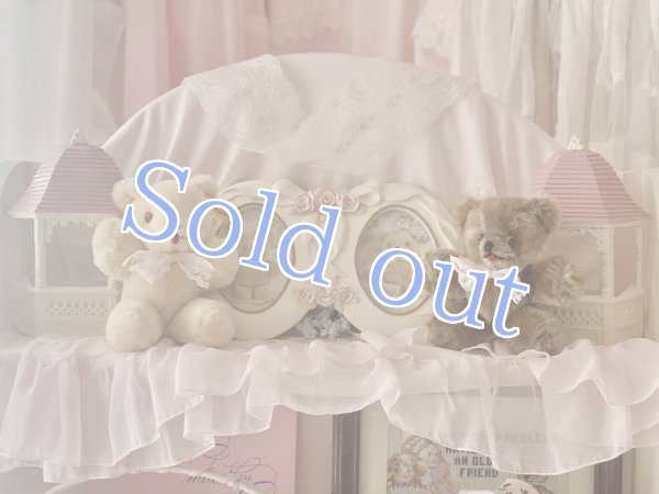 画像4: 【Vintage】Double oval ribbon photo frame (4)