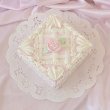 画像3: 【Sugar】rose heart square cake (3)