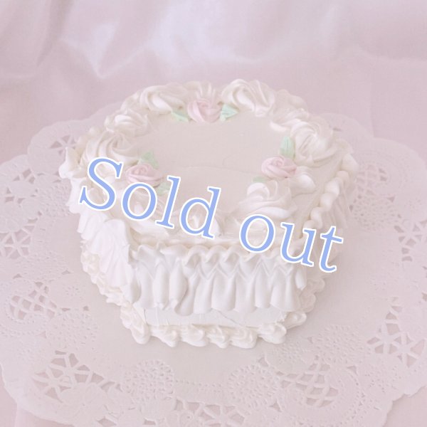 画像1: 【Sugar】rose frill table cake (1)