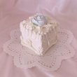 画像2: 【Sugar】petit cube cake (white) (2)