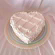 画像2: 【Sugar】heart lattice rose cake (2)