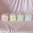 画像1: 【Sugar】petit cube cake (alphabet box) (1)