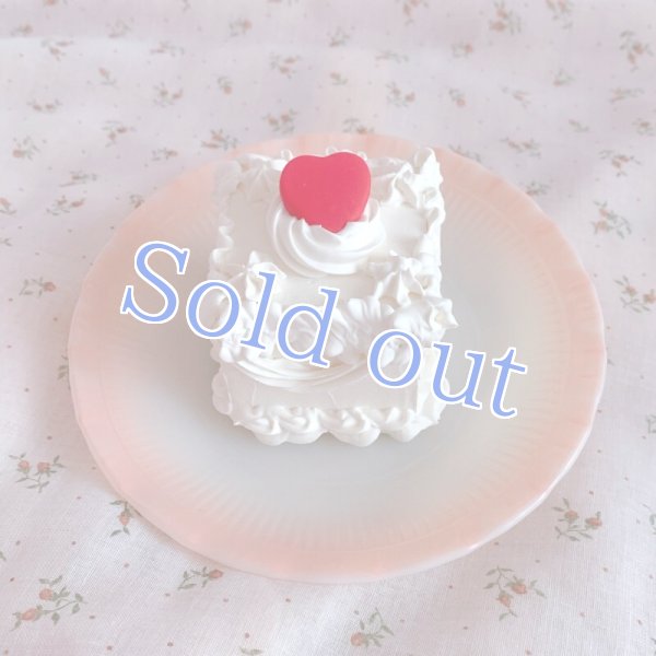 画像3: 【Sugar】petit cube cake heart (3)