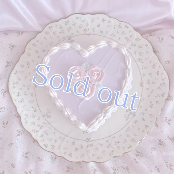 画像3: 【Sugar】classic heart cake (3)