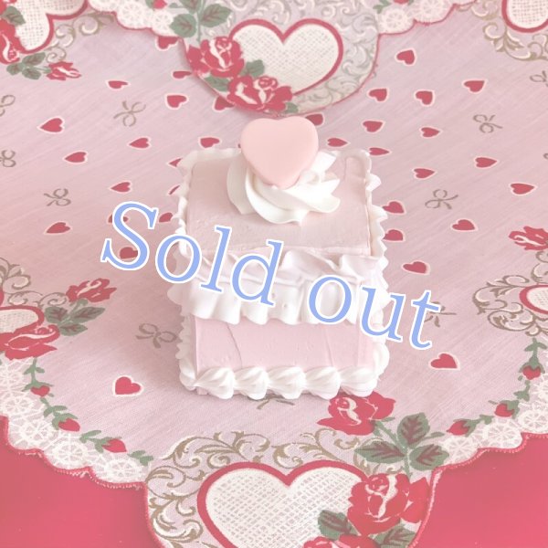 画像2: petit cube cake Late Valentine heart (2)