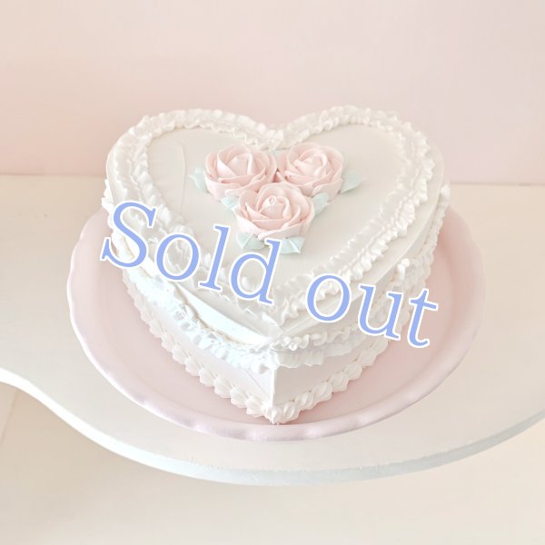 画像5: Heart Whole Cake Frill Rose (5)