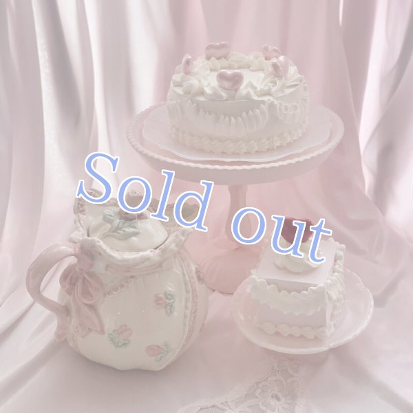 画像3: 【受注】Small Whole Cake Heart (3)