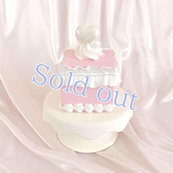 画像3: petit cube cake Valentin heart (3)