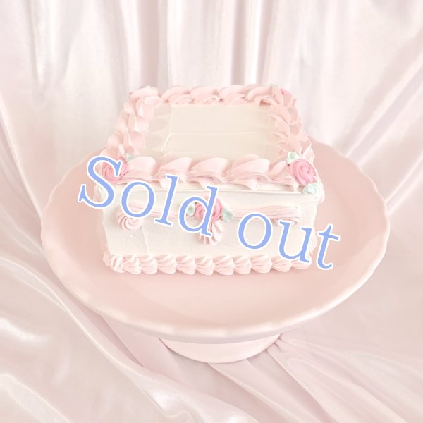 画像3: Valentine Small square Cake (3)