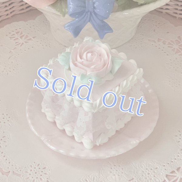 画像4: 【受注】Petit Cube Cake lace (4)