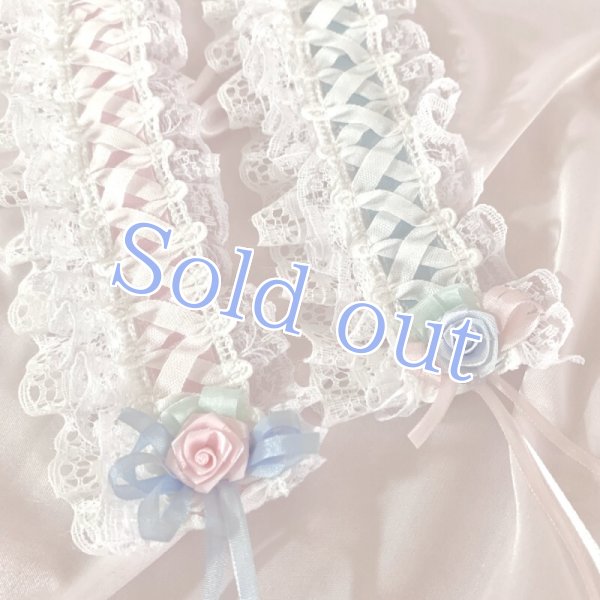 画像2: 【for stuffed & doll】ロマンティックローズヘッドドレス (2)