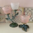 画像1: 【Vintage】Rose candle holder (1)