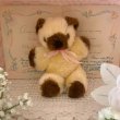 画像3: 【Vintage】Fluffy castella bear (3)