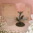 画像2: 【Vintage】Rose candle holder (2)