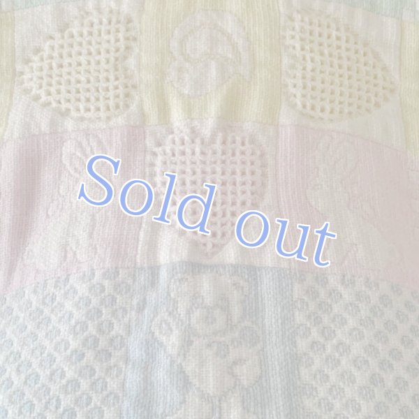 画像2: 【Vintage】Baby block blanket (2)