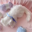 画像3: 【Vintage】Fluffy  blue eye kitty (3)