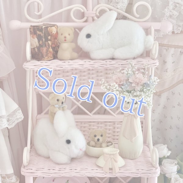 画像5: 【Vintage】Orthodox white bunny pair set (5)