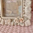 画像4: 【Vintage】Cream rose photo frame (4)