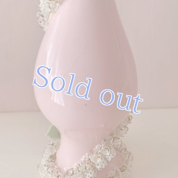 画像4: 【Vintage】Rose lace vase (4)