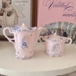 画像2: 【Vintage】Shell pink child tea set (2)