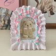 画像4: 【Vintage】Lace rose photo frame (4)