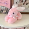 画像1: 【Vintage】Rattle pink bunny (1)