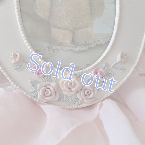 画像12: 【Vintage】 Ribbon & roses frame (12)