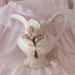 画像1: 【Vintage】 Big rose pitcher vase (1)