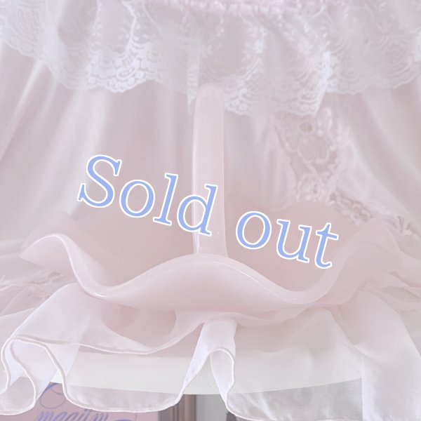 画像2: 【Vintage】 Pink glass tray (2)