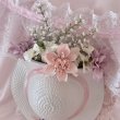 画像9: 【Vintage】 Ribbon hat wall planter (9)