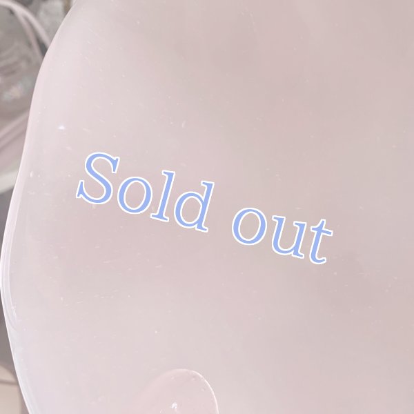 画像4: 【Vintage】 Pink glass tray (4)