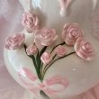 画像2: 【Vintage】 Big rose pitcher vase (2)